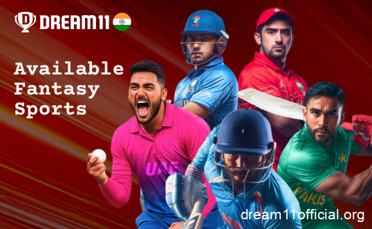 Choose from 8+ fantasy sports on Dream11 India