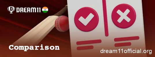 Comparison of Dream11 cricket and cricket betting