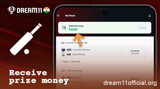 Get your winnings in Dream11 fantasy cricket