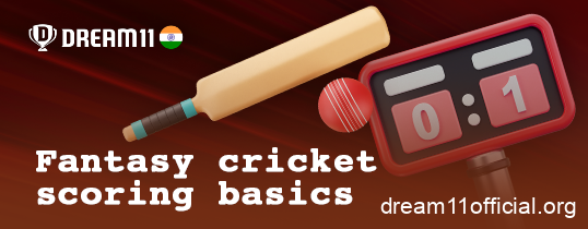 How points are scored in fantasy cricket in the Dream11 app