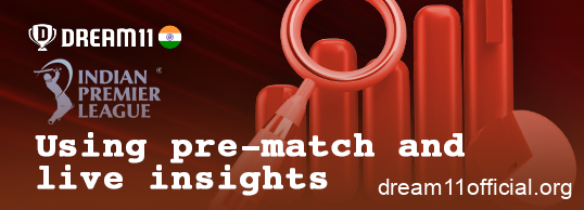 Analysis for live and pre-match betting on IPL in Dream 11