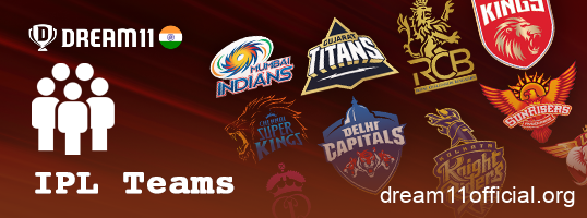 Dream11 about teams participating in the IPL tournament